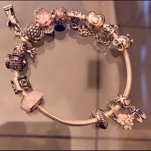 Authentic Pandora Bracelet with charms